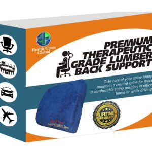 Health Cross Global Premium Therapeutic Lumber Back Support (Model HC-LSC-01)